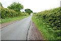 SJ9513 : Mansty Lane Looking Towards Mansty Farm by Mick Malpass