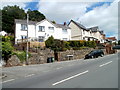 Penygarn Road houses at the Churchwood Close junction, Pontypool