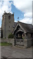 Lych gate and Tower, Chirbury, Montgomery.