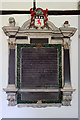 Russell family monument - West Stafford parish church