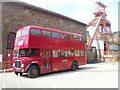 Former Rhondda Transport bus, Rhondda Heritage Park, Trehafod