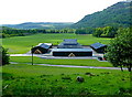 View over Dunira towards the A85