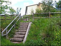 H4672 : "Wheeling ramp", Riverview, Omagh by Kenneth  Allen