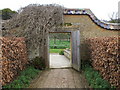 Door from the walled garden, Barrington Court