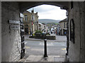 View towards Wellgate from Church Walk