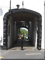 Church Walk towards Railway View Avenue car park