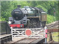 Steam Locomotive at Alton Station