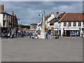 Selby Market Place and Market Cross