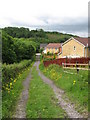 Footpath near Caerau