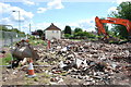 Council House Demolition, Limepit Lane.
