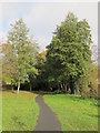 Footpath by the Kyd Brook - East Branch, north of Crofton Road (A232), BR6