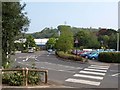 Road in and out of Morrisons, Paignton