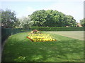 Flowerbed in Alexandra Recreation Ground