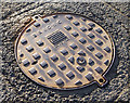 J4874 : Manhole cover, Newtownards by Rossographer