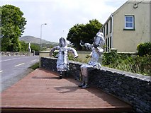 V8831 : Tin people at Lowertown crossroads - Knock Townland by Mac McCarron