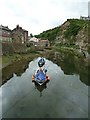 NZ7818 : Boats on Staithes Beck by Rob Farrow