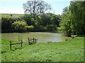 Lake by the farm