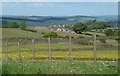 Field by Grange Lane and onward views