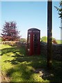 SP3527 : Village phone box by Michael Dibb