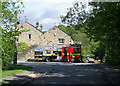 West Yorkshire Fire Service at Low Mill Village