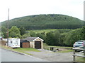 Wooded hillside view from Plasycoed, Pontypool