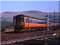 Train approaching Girvan station