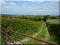 North across the fields , from Waterloo