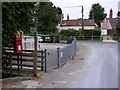 Footpath to Bedfield Road & The Street Bakery Postbox