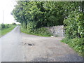 Lane near Tymaen