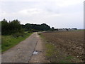 TM3387 : Former perimeter track on Flixton Airfield by Glen Denny