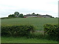 Field rising to High House Farm