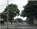 Sutton Coldfield, Banners Gate Road Approaching Chester Road North, Monmouth Drive Crossroads
