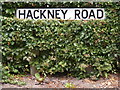 Hackney Road sign