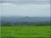 ST5138 : Distant view of Glastonbury Tor by Michael W Beales BEM
