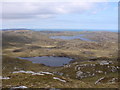 NC1128 : View northwest from Cnoc an Dubharlainn west top by Sally
