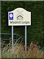 Windmill Lodges Sign