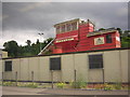 Concrete works, next to Purley station