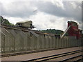 Concrete works, next to Purley station