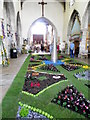 Floral carpet, St Mary