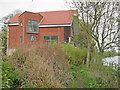 Modern house near Fiskerton Mill