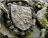 J4582 : Dufferin and Ava coat of arms, Helen's Bay by Albert Bridge