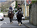 Riding through Gainford