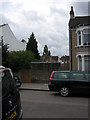 Ecclesbourne Road: looking upstream at crossing of Norbury Brook