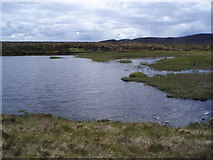 NH3320 : Small Lochan in watershed for Loch Liath by Sarah McGuire