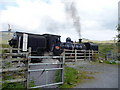 Level crossing and footpath gate across the Welsh Highland Railway near Rhyd-Ddu