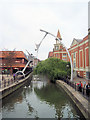 Empowerment statue over River Witham