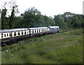 ST1433 : D832 Onslaught, with a train bound for Bishops Lydeard by Roger Cornfoot