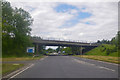 Overpass of the M90 at Bridge of Earn