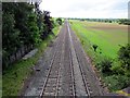 Chester to Shrewsbury railway line near Beeston