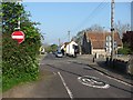 Crossroads and Methodist chapel, East Brent